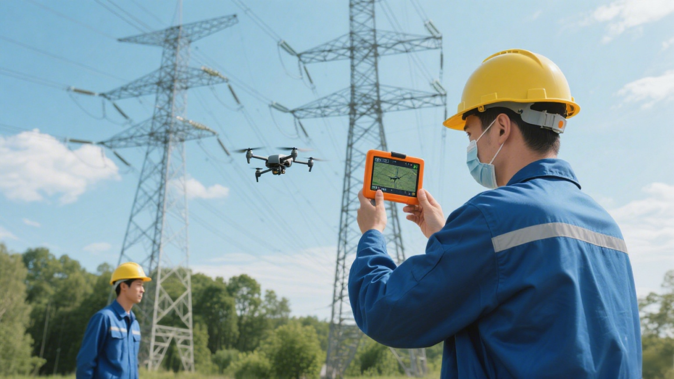 配电线路无人机巡检