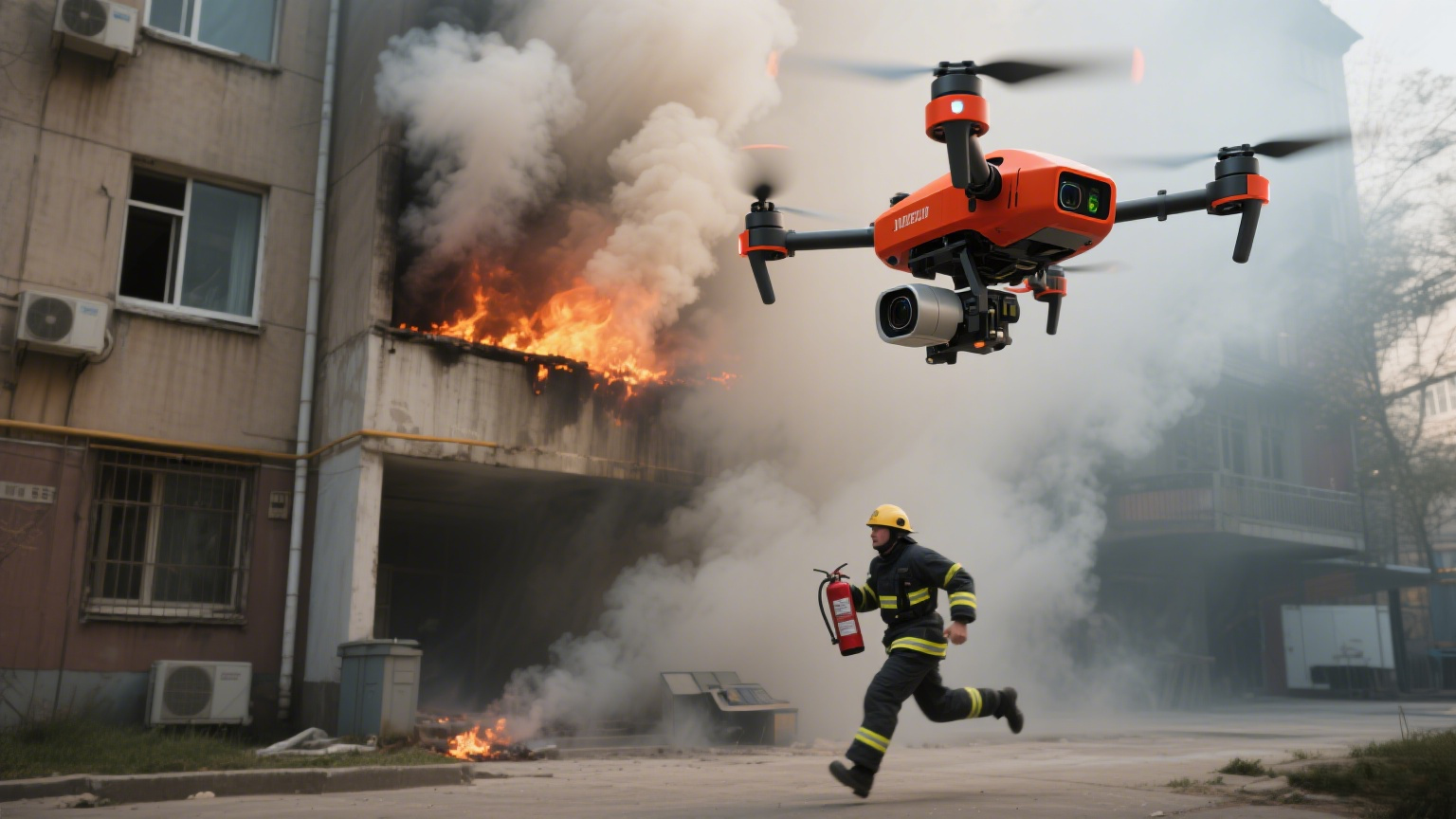 消防应急低空巡逻